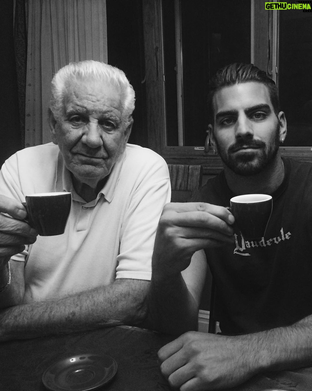 Nyle DiMarco Instagram - “But the heaven is full,” my eighty-nine year old grandpa smirked as he signed, teasing the doctor and throwing off the sign language interpreter a bit. Grandpa Lorenzo had a gift for his swift sense of humor. In the heart of almost-lawless Brooklyn in 1933, Grandpa was born profoundly Deaf to hearing immigrant parents out of Sicily. This nuclear family never spoke the same mother tongue (and never in English fluently), however, as we all know that love transcends boundaries; They developed a combination of home signs and Italian gestures. From that point and on, Grandpa knew no boundaries as a Deaf person. Growing up, it always seemed as though Grandpa had done it all as he told endless of stories — from driving a vehicle at 12 years old over the Brooklyn bridge (the phenomenon of the automobiles that subsequently required DMV aka driver’s license etc, did not happen for three-ish more decades) to one of my most favorite stories; Him and his Deaf crew building the United States military aircraft. The Deafies were among the best and the fastest. Now picture the irony — Deaf people were (and are) barred from enlisting in the military but the goddamn military planes were built by my Deaf grandpa’s hands. Oh man, I could continue writing about you, Grandpa Lorenzo. The world feels empty without you but you’ve lived and led a damn good life. I’m blessed to have lived with you in the same household for nearly the entirety of my life. Now, like I almost always call you via FaceTime to fire up the espresso machine prior to my arrival… I sure as hell am expecting a hot espresso for when we reunite. I love you Grandpa 🤟🏼