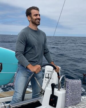Nyle DiMarco Instagram - Sailing does your soul good. It made me think a lot about what happened when I was 20. My four deaf buddies and I decided to buy a 1975 27foot sail boat for $2,500 and sailed out of Maryland to Florida with hopes to voyage to the deepest Caribbean we could navigate until it was time for Fall semester..., testing our and the boat’s willpower and grit.

I can’t count on both hands how many interventions parents held with us, telling us to reconsider the trip due to our sheer inexperience. We persisted and said we were certified in sailing— which we took a course in Puerto Rico during spring break… just weeks before. We were kids wanting to drink up the world so there weren’t anything they could reason with us.

I remember when we were in the middle of Chesapeake bay. We had just begun. We were so excited that a friend shotgunned a monster energy drink. What an idiot. But anyway — the Bay was massive that it looked like we were out in the open, in the middle of Atlantic Ocean, with absolutely no sight of land. “Fuck yeah, we’re sailing!” we thought as we brought out the jib. But then there was a storm at 2am in the morning. Thunders cracked. Rained cats and dogs. The waters were choppy as it dangerously breathed up and down, above and then below us. The tiny 27foot felt like it was about to tip. As we braced for our final moments of life, we stayed up all night fighting the storm… in a bay.

Obviously we survived. That event gave us confidence in this wee boat, that it would indeed take us to the Caribbean. We pushed down south via the intercostal waterway. Unfortunately, after a long month, the engine faltered in Florida, the very last city before venturing out for the Caribbean. We were broke as a heck and couldn’t afford a new engine so we had the boat up for salvage and went back to our respective homes. Over the years — it’s been 11 years now—  we would group-text and wonder if the boat would survive the Caribbean.

After my recent legitimate sailing experience out in the open of the Pacific Ocean to Catalina Islands, I realized that…

We would’ve died.
