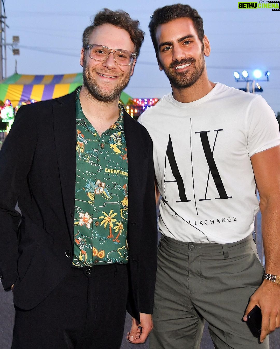 Nyle DiMarco - 146.2K Likes - Seth Rogen, thank you for inviting me to @hilarityforcharity carnival last night. I had a blast!! -
There is still time to support towards fighting Alzheimer’s. Go to their Instagram link bio. Thank you. -
Photo credit: Rob Latour
@shutterstocknos