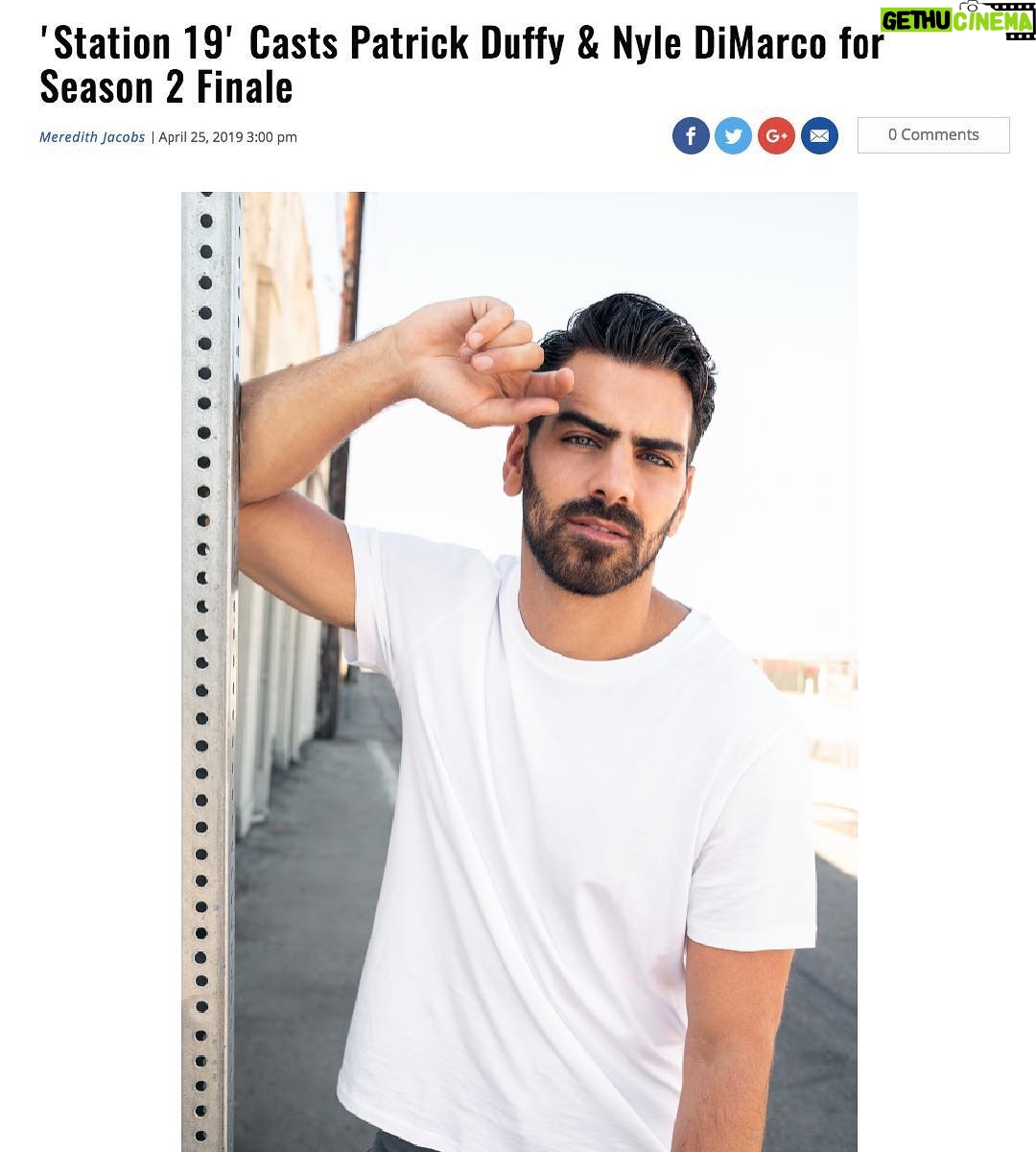 Nyle DiMarco Instagram - I am EXCITED to finally be able to share with you all that I will be on @STATION19 on @abcnetwork . Very ecstatic to add depth to the show as a Deaf... Fireman! 👨🏼🚒👨🏼🚒 It is also exhilarating playing a role that is not ‘one dimensional’ aka being limited to the perception of Deaf people. Deaf people can be so much more and we ARE so much more. I cant wait for you all to see it on May 16! You don’t want to miss it... trust me 😝