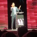 Nyle DiMarco Instagram - Yesterday I received the Alan Turing award for LGBTIQ Visibility award at @arnculturepride in Canary Islands. Swipe to see my acceptance speech. I feel so honored and fortunate to have this platform to create change, end stigma, and accelerate acceptance. As always, thank you @armani, @wandamcdaniel @barryfrediani for always dressing me and making me look ultra sharp! #pride Tenerife Canary Islands