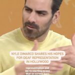 Nyle DiMarco Instagram - Projects like Audible are my challenge to Hollywood to empower Deaf creators behind the camera. Audiences can join me in doing their homework; We can all work to see authentically crafted content as the future. Nothing about us without us. Thank you @todayshow! #deaf #audible #todayshow