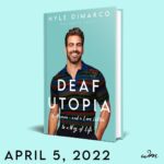 Nyle DiMarco Instagram - I’m incredibly excited to share the cover of my upcoming book Deaf Utopia! It’s not just a memoir of my life but also a celebration of Deaf culture. You can preorder a copy now with the link in my bio and it hits shelves everywhere on April 5th. 🤟🏼