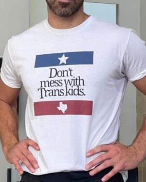 Nyle DiMarco Instagram - meet my new gym shirt 
@dontmesswithtranskids