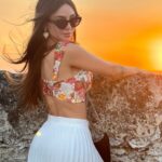 Nyvi Estephan Instagram - Puesta de sol en Colômbia 🫶