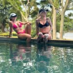 Nyvi Estephan Instagram – Com elas o tempo até abriu – literalmente e metaforicamente também 🌞🍃🩵