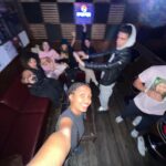 Odessa A'zion Instagram - @horrornights we genuinely had a blast. thanks for being a part of our elaborate plan to include @theaarondominguez on his day off. Song: “Rock ‘n’ Roll Suicide” By David Bowie