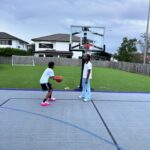 Offset Instagram – My boys all getting big… Jordan dunked on me I gotta get my get back 😂😂