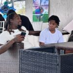 Offset Instagram – My boys all getting big… Jordan dunked on me I gotta get my get back 😂😂