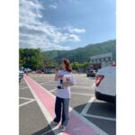 Oh Na-ra Instagram - 촬영도 잘 끝내고, 휴게소에서 득템하고, 달달한 아이스 먹음서 천천히 집에 돌아오는길. #춘천날씨는맑음🌞