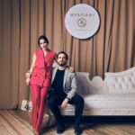 Oka Giner Instagram - Ayer celebramos a @bulgari por el 75 aniversario de #serpenti #serpenti75 Cómo podrán ver iba con el más guapo de la fiesta 🔥🔥🔥🔥 👗 @victorblancostudio 💇🏻‍♀️ @juliodelatorrehair 💄 @alberto_arana @makeup_arana @marcolinodisa @getagencia @judithjjaquez