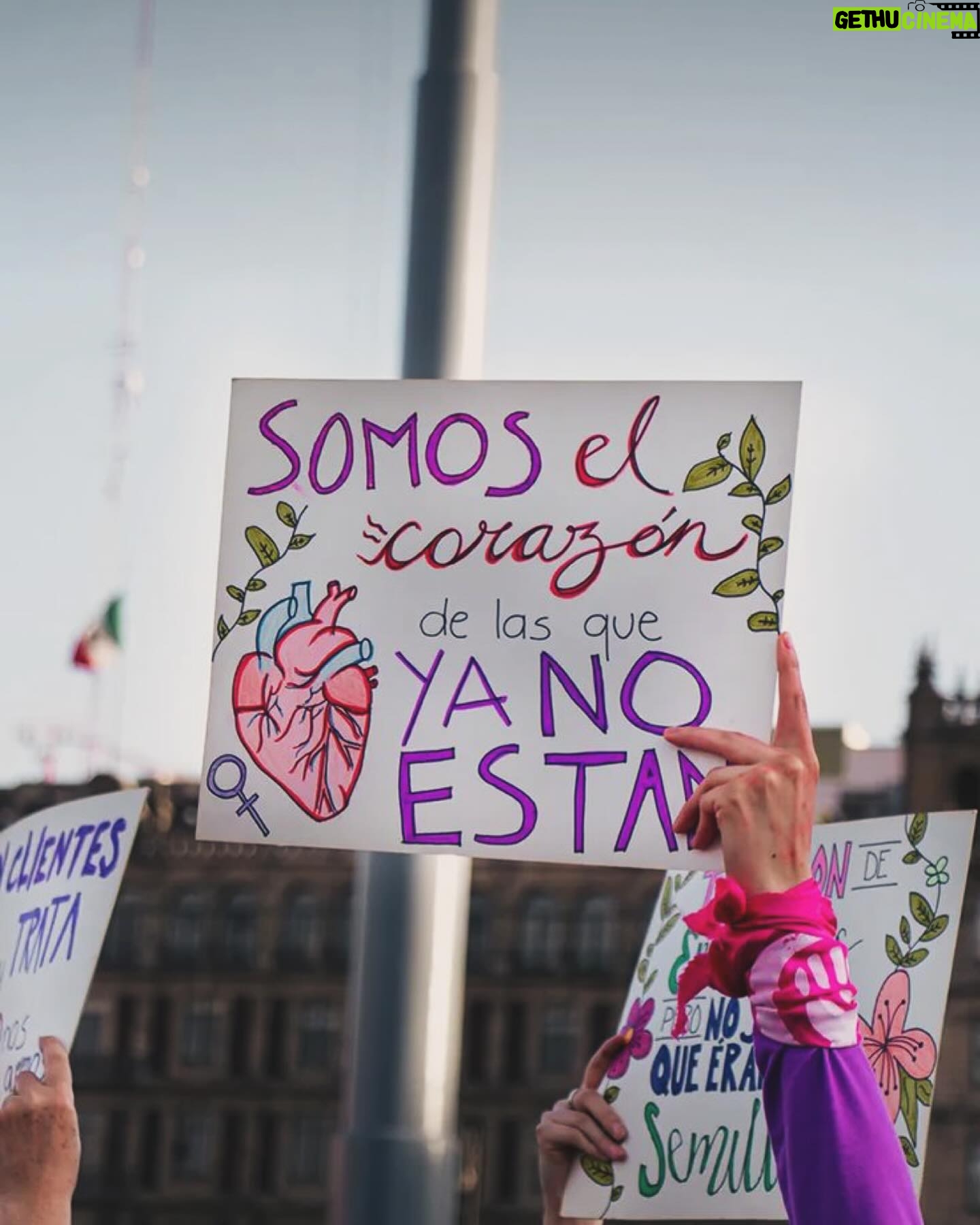 Oka Giner - 41.2K Likes - Me parte el alma no poder asistir hoy a la marcha.
Celebro tener la dicha de estar trabajando el día de hoy y saber que gracias a todas las que alzaron la voz tengo ese privilegio.
El 8 de marzo no es un día para felicitar a las mujeres, es un día para conmemorar nuestra lucha y seguir luchando por tener una vida libre de violencia.
Me parte el corazón saber que hoy como todos los días en nuestro país, once (11) mujeres no volverán a su casa.
Me desgarra el alma saber que hoy saldrán a gritar los padres y familias de nuestras desaparecidas.
Hermanas griten por mí, griten por todas, abrácenlos con fuerza y recuerdenles que NO ESTAN SOLOS. 💜💜💜💜💜💜💜💜💜💜💜💜💜💜💜💜💜💜💜💜💜💜
Mi corazón hoy se hace presente en la lucha.
#niunamas #niunamenos #8m