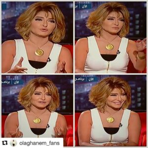 Ola Ghanem Instagram - #Repost @olaghanem_fans (via @repostapp)
・・・
برنامج#نفسنة لقاء مع النجمة #علا_غانم 😻💙😘❤ قمر