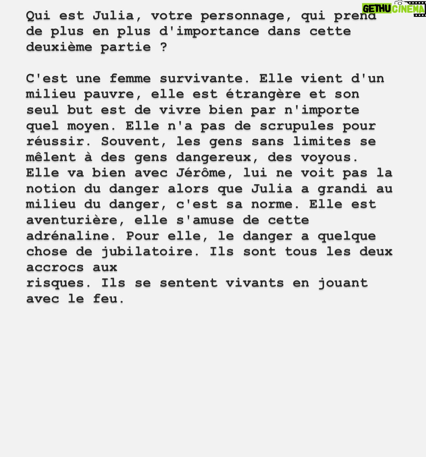 Olga Kurylenko Instagram - C’est reparti!!!!! 🌟 D’ARGENT ET DE SANG ce Lundi à 21h10 sur Canal @canalplus Interview par Mathieu Faure pour Nice Matin #dargentetdesang @nice_matin #xaviergiannoli