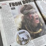 Olga Kurylenko Instagram - Repost from @jessevjohnson • Posted @withregram • @dominicbliss My interview with @olgakurylenkoofficial & @jessevjohnson (who have made a new movie about #boudica #boadicea) in today’s @dailyexpress #expressfeatures. “People say I’m an action hero, but I hate violence,” says @olgakurylenkoofficial. “Most of the characters I play are the opposite of me.”