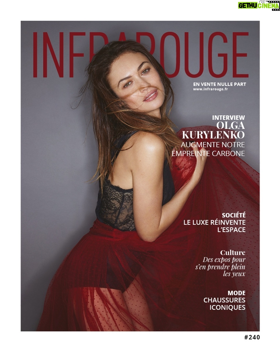 Olga Kurylenko Instagram - Le dernier numéro d’Infrarouge #240 est désormais disponible partout ! Découvrez-le en ligne en cliquant sur le lien en biographie 📲