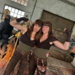 Olga Kurylenko Instagram – On set filming Afterburn with this breathtakingly talented woman @aurelia_agel who is helping me be better at my stunts. Usually a double is trying to copy me (the actor) but in this case I’m trying (hard) to copy her 😆🙏 🙌 Feeling so lucky and blessed to be surrounded by such an amazing cast and crew including the wonderful @davebautista directed by the awesome @jjlocoperry  #Afterburn #feelinggrateful
