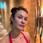 Olga Kurylenko Instagram - Spa Time at @thechediandermatt and tomorrow …. Back to work 💪🌟🍀 #nomakeup #relax