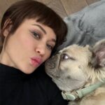 Olga Kurylenko Instagram - Don’t be jealous 🐶🥰 #onset #misdirection #serbia