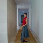 Olivia Giannulli Instagram - lady in red