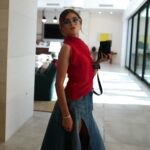 Olivia Giannulli Instagram - lady in red