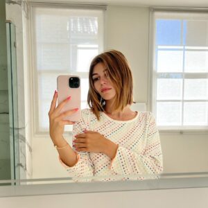 Olivia Giannulli Instagram - a very good morning 💇🏽‍♀️ @leejrjensen