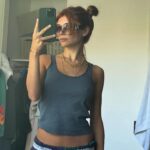 Olivia Giannulli Instagram - moon girl dog