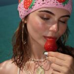 Olivia Giannulli Instagram - freckles said hello 🍓🧸