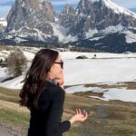 Olivia Jensen Instagram - Pinch me moment! Is this real 😍 Akhirnya kesampaian ke Dolomites World Unesco Heritage 🏔 Hadiah bday terindahhh 🏔💕 @sabjensen Thankyou for making this happened @bintangby