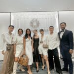 Olivia Jensen Instagram – Cheers to your 8th Anniversary @luxmatters 🥂May you shine bright always💍 ✨

.

Wearing 
@luxmatters 
@loveandflair