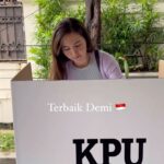 Olivia Jensen Instagram - Gunakan hak suara kamu! Yang bilang ga pengaruh siapa pun yang jadi itu salah. Suara kamu menentukan Indonesia ✨