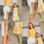 Olivia Jensen Instagram - Ini outfit of the day kita ✨ Enjoying this perfect day out with Lola, wearing our favorite Ipanema Sandals as always @ipanema.indonesia 💕🏝🩴 Check out newest collections available online at www.ipanema.id #IpanemaIndonesia #IpanemaClub
