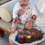 Olivia Munn Instagram - Just got back from celebrating ONE YEAR of the most joyful baby being in this world and in our lives. My son, my joy. Happiest Birthday Malcolm Hiệp! I love you so so so much. (His actual birthday is November 24, but we were too busy celebrating to post on the day 🩵)