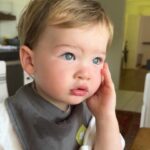 Olivia Munn Instagram - little blue eyes 🩵🩵