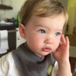 Olivia Munn Instagram - little blue eyes 🩵🩵