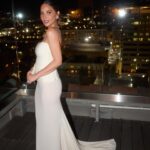 Olivia Munn Instagram - Vanity Fair Oscar Party @vanityfair Dress: Custom @Fendi Stylists: @waymanandmicah Shoes : @jimmychoo Jewelry: @marli Makeup: @dianebuzzetta Hair: @cherilynrachelle Color: @ckaedingcolor Nails: @nailsbyshige Facial: @seansfix Photos by @ryanwestphoto