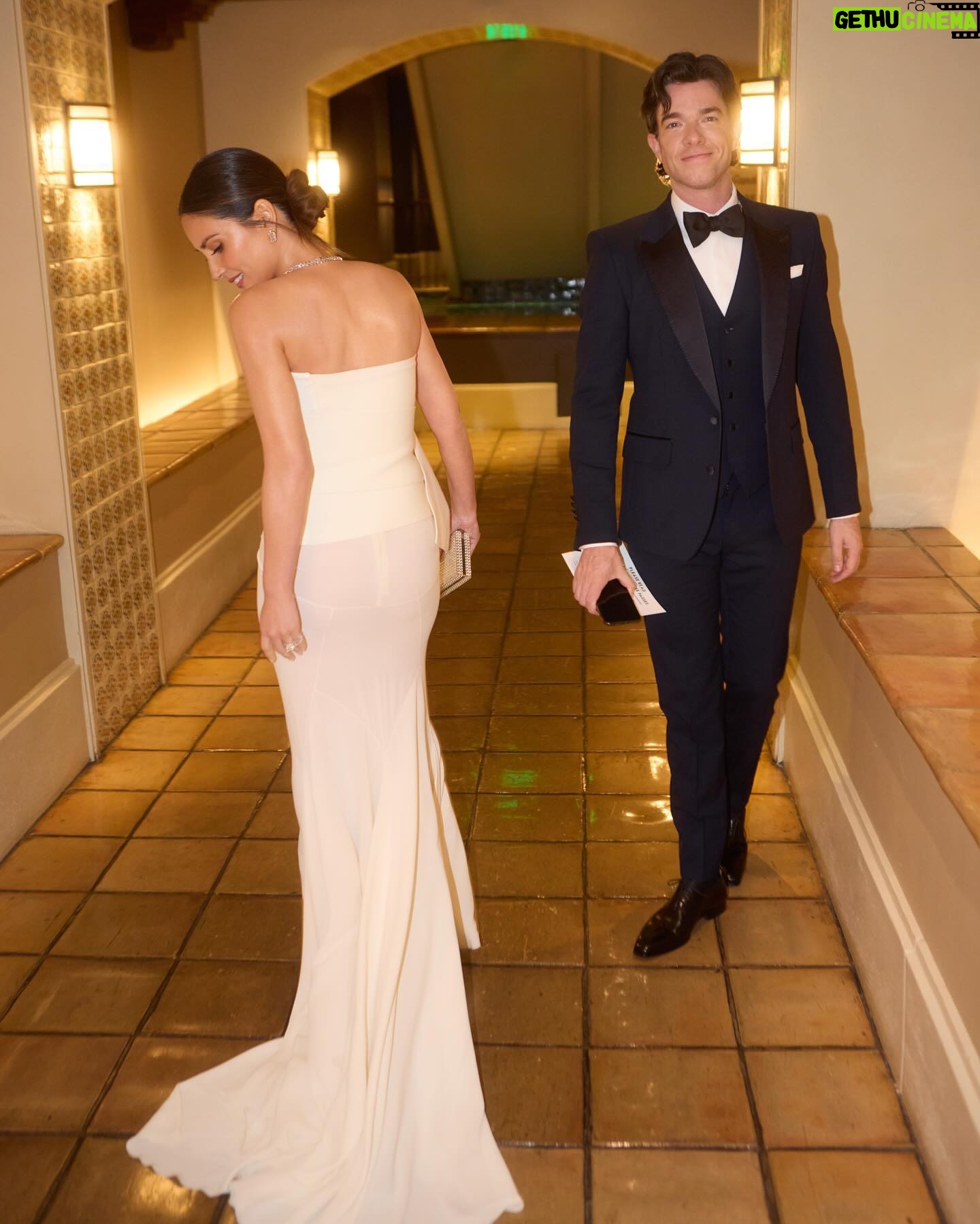 Olivia Munn Instagram - Vanity Fair Oscar Party @vanityfair Dress: Custom @Fendi Stylists: @waymanandmicah Shoes : @jimmychoo Jewelry: @marli Makeup: @dianebuzzetta Hair: @cherilynrachelle Color: @ckaedingcolor Nails: @nailsbyshige Facial: @seansfix Photos by @ryanwestphoto