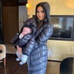 Olivia Munn Instagram - Matching puffers