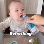 Olivia Munn Instagram - Teaching Malc how to aaaahhh after drinking water lol