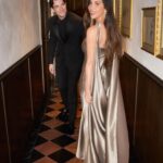 Olivia Munn Instagram - Date Night at The 96th Academy Awards @theacademy Dress: Custom @Fendi Stylists: @waymanandmicah Shoes : @jimmychoo Jewelry: @buchererfinejewellery Makeup: @dianebuzzetta Hair: @cherilynrachelle Color: @ckaedingcolor Nails: @nailsbyshige Facial: @seansfix Photos by @ryanwestphoto