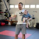 Olivia Munn Instagram - Had to do a birthday post for one of my closest friends whose strength and eternal optimism inspired me from the very first day we met. HAPPIEST BIRTHDAY @teambillieve!!!! Ken was my fight coordinator and trainer on X-Men: Apocalypse. We became instant family. He’s a martial arts master, an expert swordsman, a champion, a friend, a dog lover, a rescue dog owner, a father, a husband, a son and proof positive that, at the age of 50, Asian Don’t Raisin! Love you Ken!! Here’s to another 50. 🎂🫶🏻🥋⚔️ (Yes, that’s Malcolm in all those photos 😍)