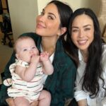 Olivia Munn Instagram - Best friends since 13. Now we both have kids and eyebrows.
