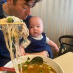 Olivia Munn Instagram – Crazy phở you 🍜. Malcolm goes to his first restaurant.