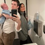 Olivia Munn Instagram - A single occupancy public bathroom that locks… a luxury for parents.