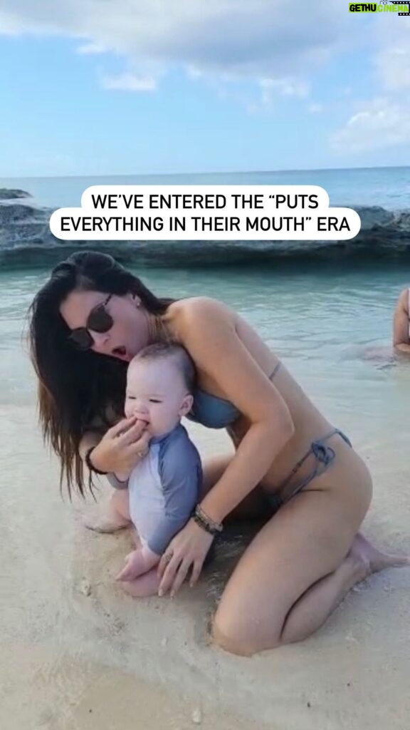 Olivia Munn Instagram - 🐚 We’ve entered the “puts everything in their mouth” era.