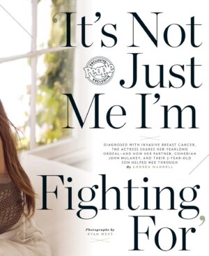 Olivia Munn Instagram - Thank you @people for sharing my journey in hopes that it will encourage and empower more women to learn about their breast cancer risk by utilizing the Tyrer-Cuzick Risk Assessment Test. 

Thank you Andrea Mandell for spending the day talking and for handling my story with so much care and compassion.