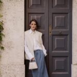 Olivia Palermo Instagram – Exploring the grounds of Villa Necchi Campiglio with @tods who has supported the preservation of this cultural landmark since 2009 🤝🏗️ You can explore the Tods SS24 collection of new bag silhouettes and iconic footwear for yourself at @neimanmarcus! 👜👞🛍️ #ad