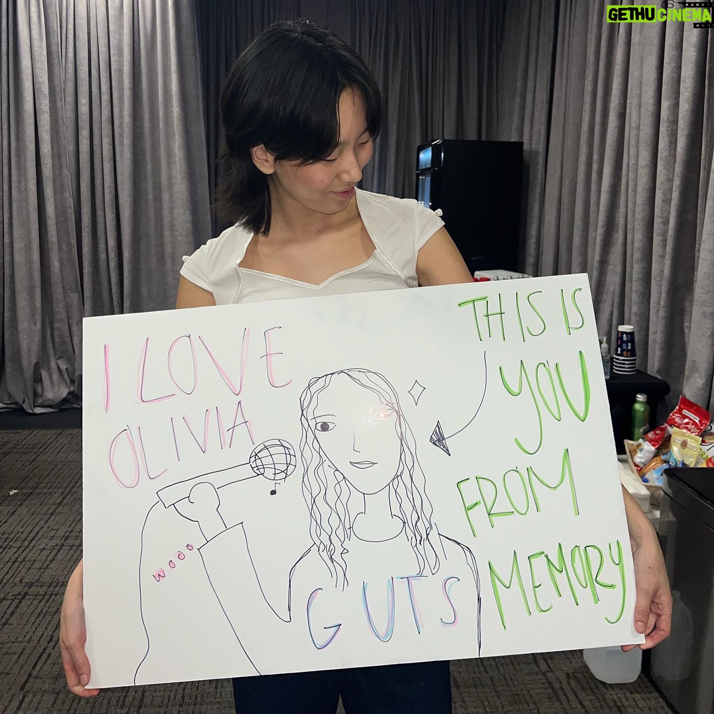 Olivia Rodrigo Instagram - 4 nights at madison square garden!!! whatta way to end this leg of the tour. immensely grateful for all the wonderful people who work so hard on making this show happen every night and thankful for everyone who has bought tickets and jumped and screamed and sang along with me <3 and massive thanks to the magical songwriting genius @jewel for singing one of my all time favs with me the other night. see u soon europe!!!!πππ