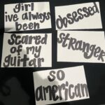Olivia Rodrigo Instagram – GUTS (spilled) is out!!!!! and the music video for obsessed too!!! I made obsessed with @dan_nigro and @st_vincent almost 3 years ago (🤯) and I’m so stoked it’s finally out in the world. it’s always been one of my favorites and it’s been so fun to play live every night on tour. I’m so proud of the songs stranger, girl I’ve always been, and scared of my guitar as well and especialllyyy excited about so american. hope you guys dig!!!!!! the GUTS have been spilled!!!!