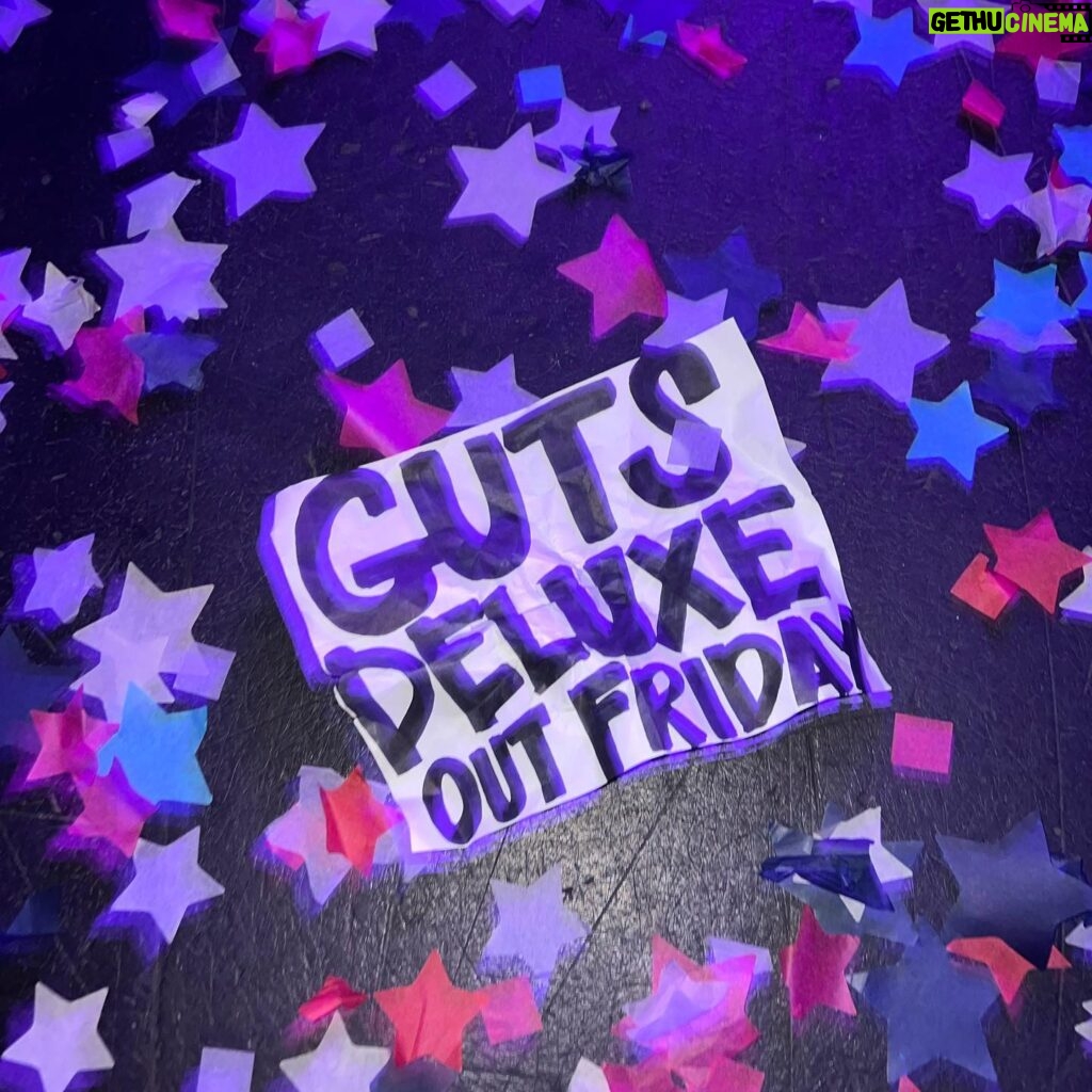 Olivia Rodrigo Instagram - 5 new tunes for ya!!!! GUTS (spilled) out friday!!!!!!